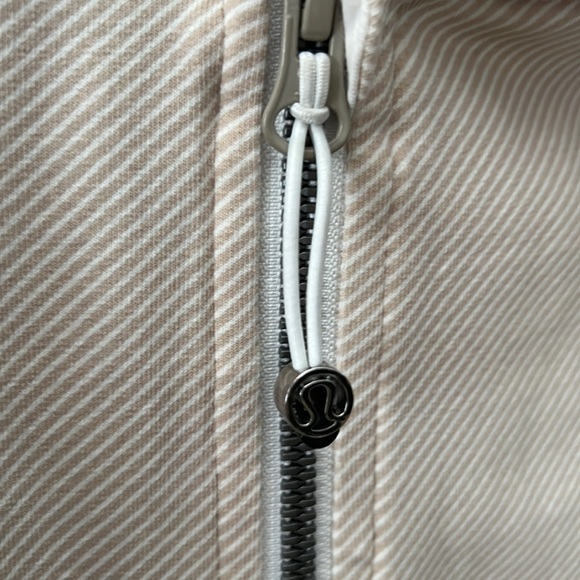 Lululemon Rollin with my Omies tan zip up - Picture 2 of 10